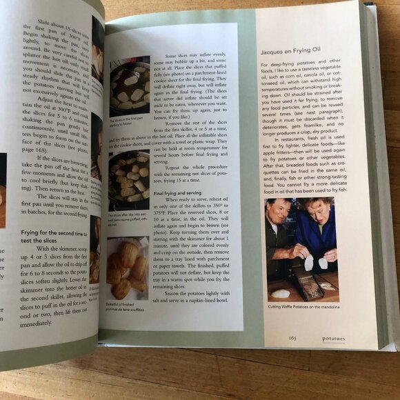 Julia and Jacques Cooking at Home by Julia Child & J. Pepin Cookbook Hardcover - Picture 7 of 12